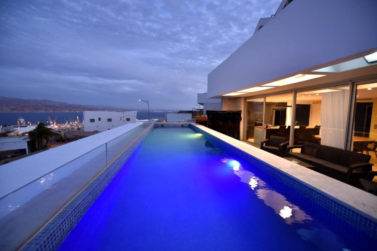 Private Pool Luxury Penthouses Sea View Eilat Exterior foto